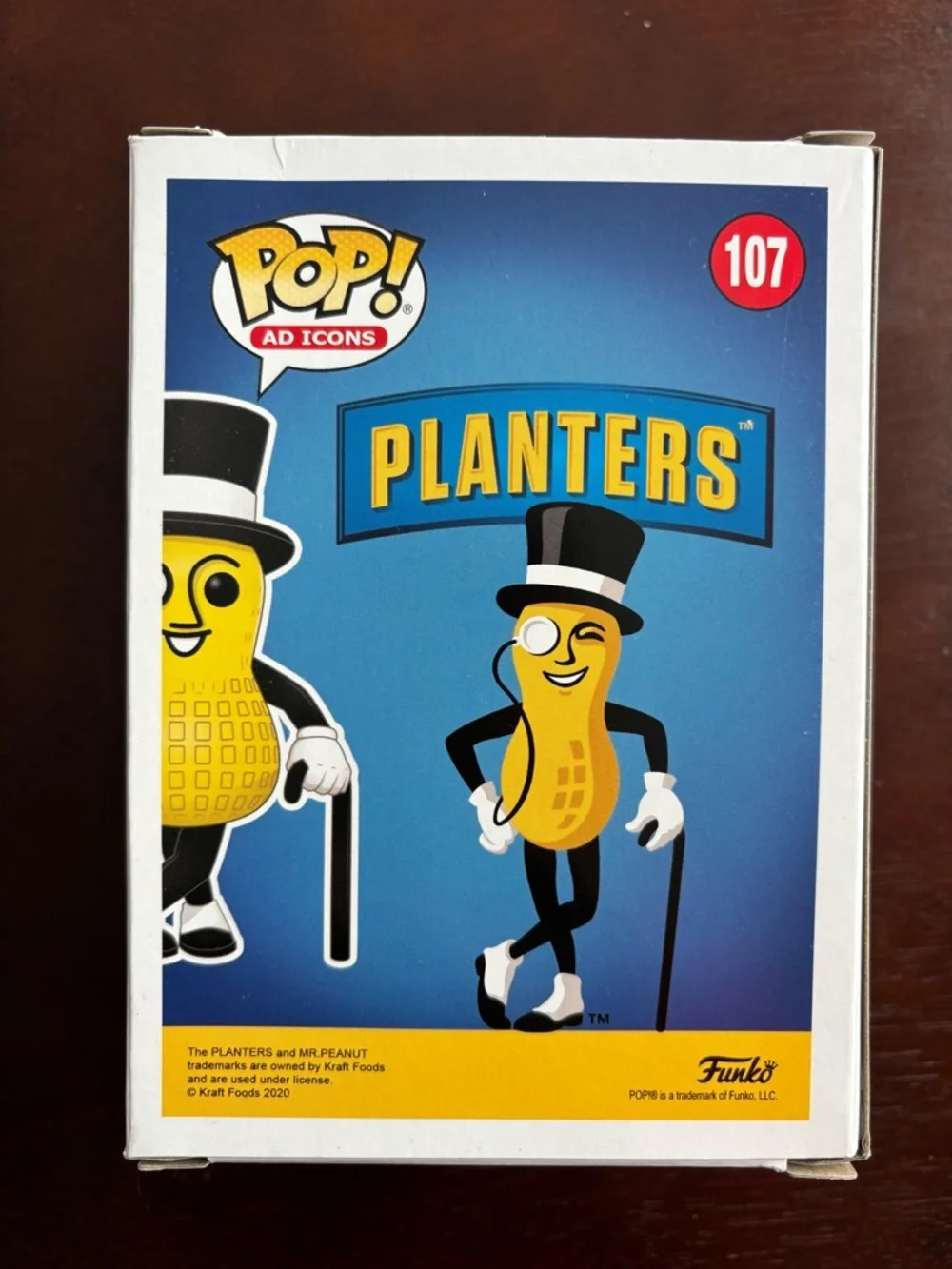 Funko POP Ad Icons: Planters - Mr. Peanut #107 - Picture 2 of 6